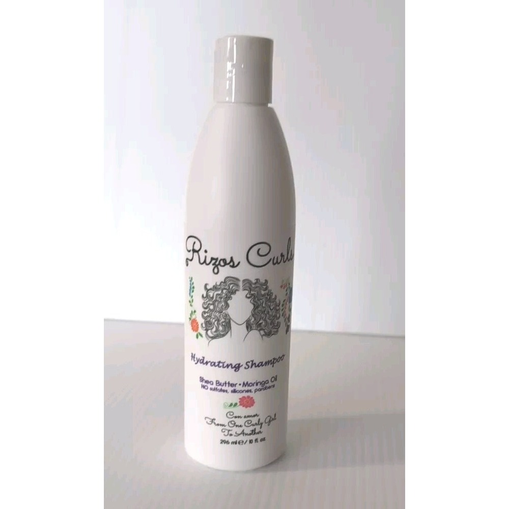 Rizos Curls Hydrating Shampoo with Shea Butter & Moringa Oil FULL SIZE - 10oz
